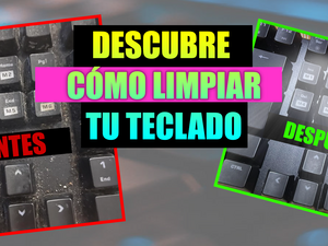Aprende como limpiar el teclado del ordenador en 2024