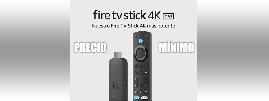 Precio mínimo histórico en Amazon Fire TV Stick 4K