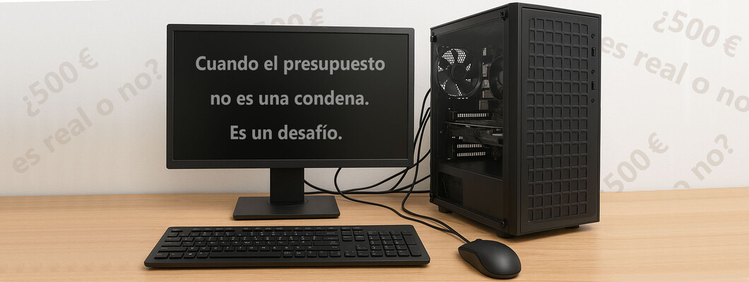 ¿Se puede montar un PC decente por 500 euros? ¡Vamos a comprobarlo en la práctica!