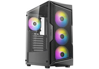 Antec AX61 Elite Midi Tower Cristal Templado ARGB USB 3.0 Negra