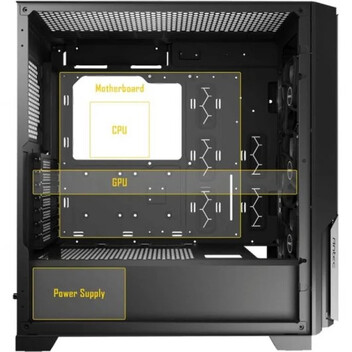 Antec P20C E-ATX Cristal Templado USB-C Negra Antec P20C E-ATX Cristal Templado USB-C Negra