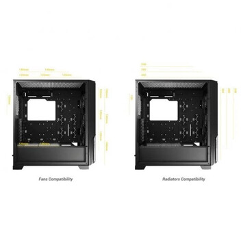 Antec P20C E-ATX Cristal Templado USB-C Negra Antec P20C E-ATX Cristal Templado USB-C Negra