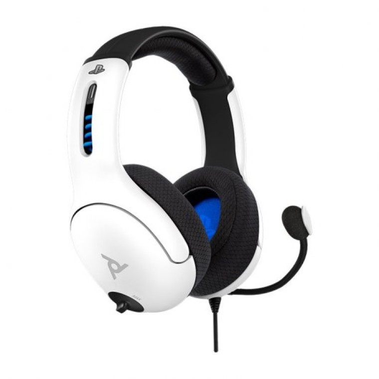 PDP LVL50 Auriculares Gaming Blancos para PS4/PS5