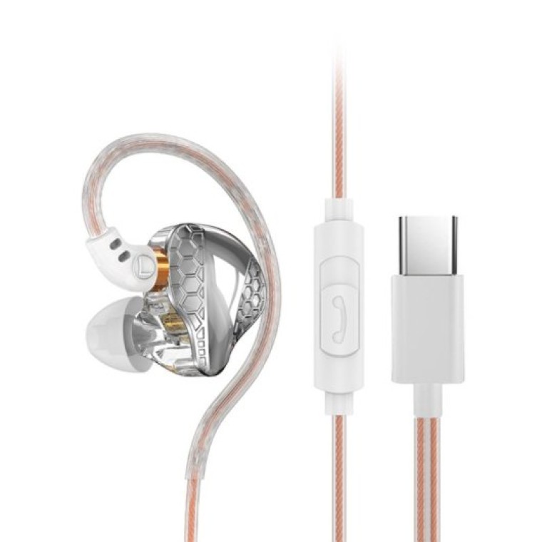 Kinsi H89 Auriculares de Botón InEar Blancos