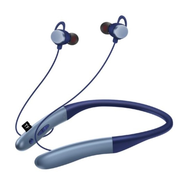 Kinsi AKZ-R8 Auriculares Inalámbricos Interruptor Magnético Azules