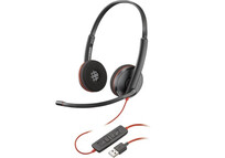 Poly Blackwire C3220 Auriculares USB Negros Poly Blackwire C3220 Auriculares USB Negros