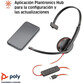 Poly Blackwire C3210 Auricular Monoaural USB-C para Centro de Llamadas Poly Blackwire C3210 Auricular Monoaural USB-C para Centro de Llamadas