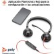 Poly Blackwire 3325 Auriculares USB para Oficina Negros