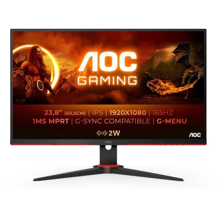 AOC 24G2SPU/BK 23.8" LED IPS FullHD 165Hz FreeSync Premium