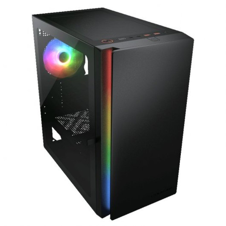 Cougar Purity RGB Cristal Templado USB 3.0 Negra