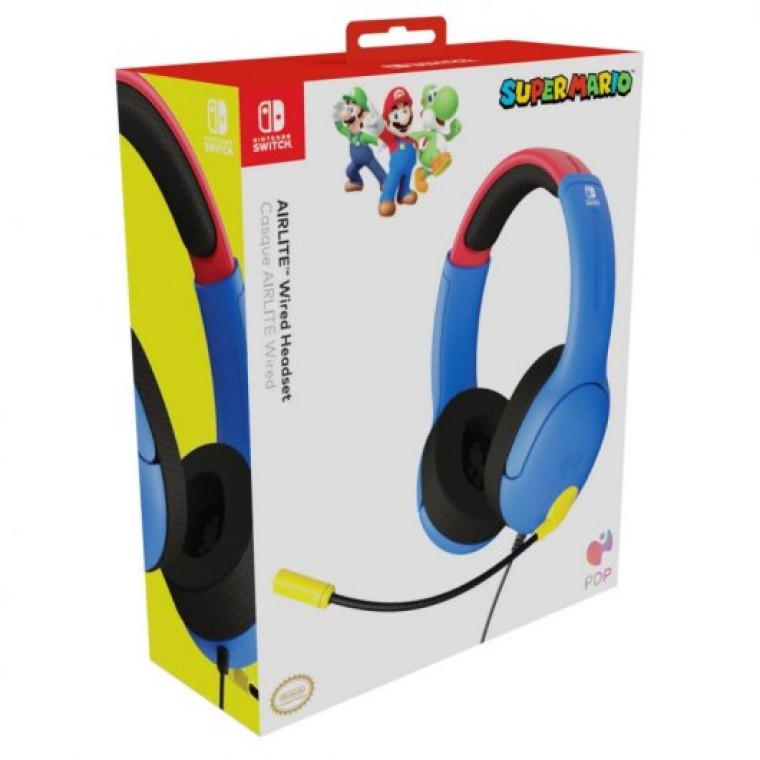 PDP Airlite Mario Auriculares Gaming