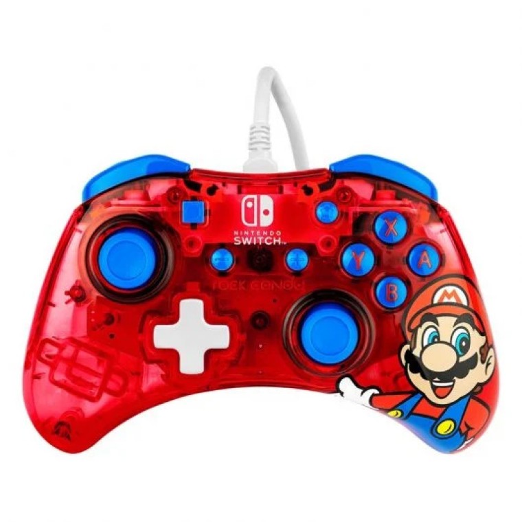 PDP Rock Candy Mando con Cable Super Mario para Nintendo Switch