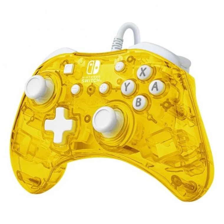 PDP Rock Candy Mando con Cable Amarillo para Nintendo Switch