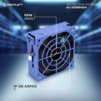 UNYKAch HSW6424 Servidor Rack 4U/24 Bahías