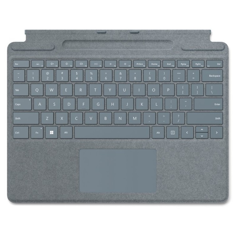 Microsoft Surface Pro Signature Keyboard Teclado con Soporte Azul para Surface Pro 8/Pro X