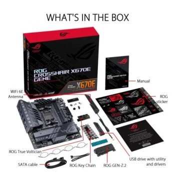 ASUS ROG CROSSHAIR X670E GENE ASUS ROG CROSSHAIR X670E GENE