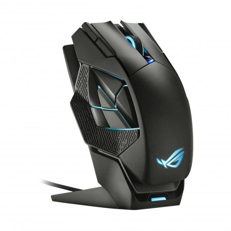 ASUS Spatha X Ratón Gaming Inalámbrico 19000 DPI Negro