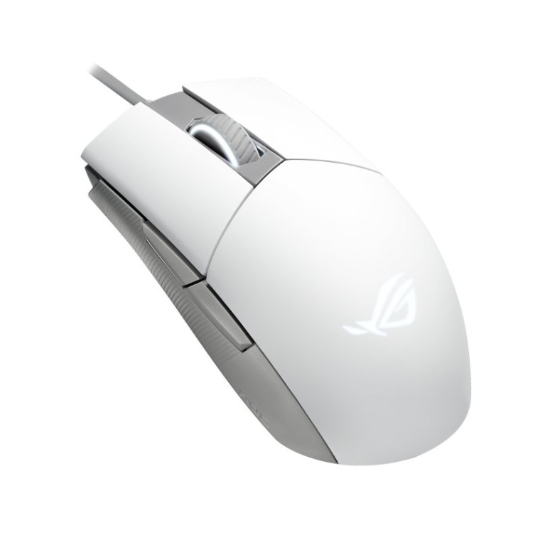 ASUS Rog Strix Impact II Ratón Gaming 6200 DPI Blanco