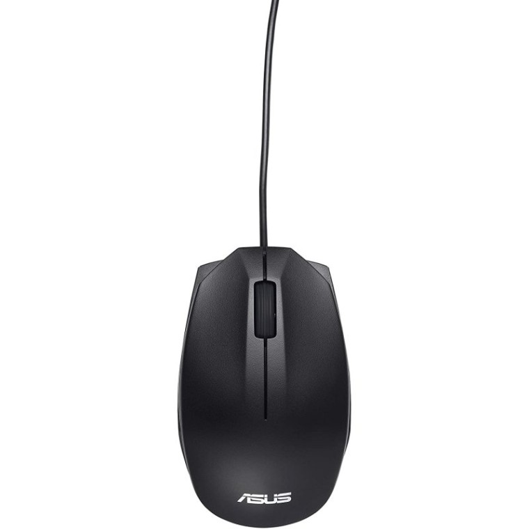 Asus UT280 Ratón Óptico 1000 DPI Negro