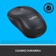 Logitech M220 Silent Ratón Wireless Negro