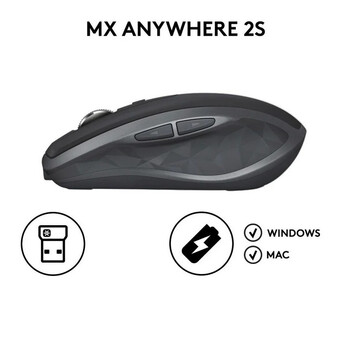 Logitech MX Anywhere 2S Ratón Inalámbrico Negro 4000DPI Logitech MX Anywhere 2S Ratón Inalámbrico Negro 4000DPI