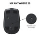 Logitech MX Anywhere 2S Ratón Inalámbrico Negro 4000DPI Logitech MX Anywhere 2S Ratón Inalámbrico Negro 4000DPI