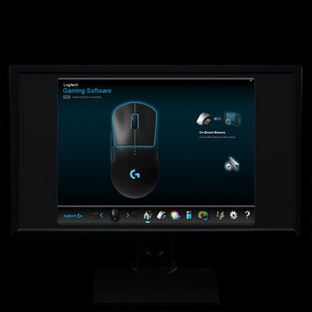 Logitech G Pro Ratón Gaming Inalámbrico 25600DPI Negro