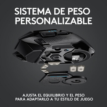 Logitech G502 Lightspeed Ratón Gaming Inalámbrico 25600DPI