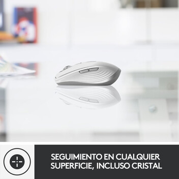 Logitech MX Anywhere 3 Ratón Compacto Inalámbrico para Mac 4000DPI Blanco