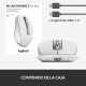 Logitech MX Anywhere 3 Ratón Compacto Inalámbrico para Mac 4000DPI Blanco