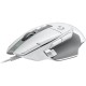 Logitech G G502 X Ratón Gaming Blanco 25600 DPI