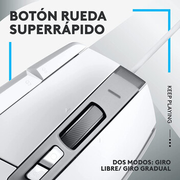 Logitech G G502 X Ratón Gaming Blanco 25600 DPI Logitech G G502 X Ratón Gaming Blanco 25600 DPI