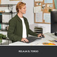 Logitech Lift Ratón Inalámbrico Vertical para Zurdos 4000 DPI Negro/Gris Logitech Lift Ratón Inalámbrico Vertical para Zurdos 4000 DPI Negro/Gris