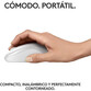 Logitech M240 Silent Ratón Bluetooth Blanco