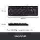 Logitech K120 Teclado USB Negro