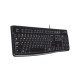 Logitech K120 Teclado con Cable USB Negro