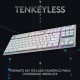 Logitech G915 TKL Teclado Mecánico Gaming Inalámbrico RGB Switch GL Táctil Blanco (USA)