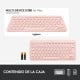 Logitech K380 Teclado Bluetooth Rosa para Mac