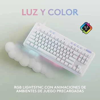 Logitech G713 Teclado Gaming con Cable LIGHTSYNC RGB Interruptores Tactile GX Brown Logitech G713 Teclado Gaming con Cable LIGHTSYNC RGB Interruptores Tactile GX Brown