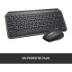 Logitech MX Keys Mini Teclado Inalámbrico Bluetooth Grafito QWERTZ Alemán