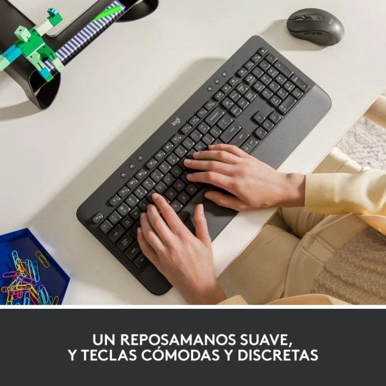 Logitech Signature K650 Teclado Inalámbrico Bluetooth Grafito