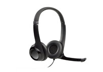 Logitech H390 Auriculares con Cable y Supresión de Ruido funciona con Chromebook Negros