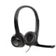 Logitech H390 Auriculares con Cable y Supresión de Ruido funciona con Chromebook Negros