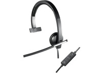 Logitech H650e Auricular Monoaural Negro