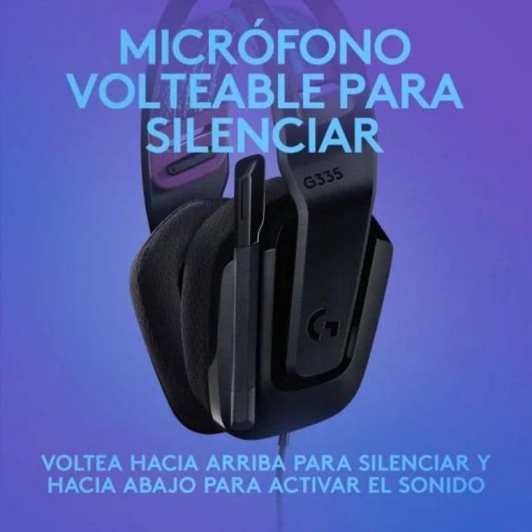 Logitech G335 Auriculares Gaming Negro