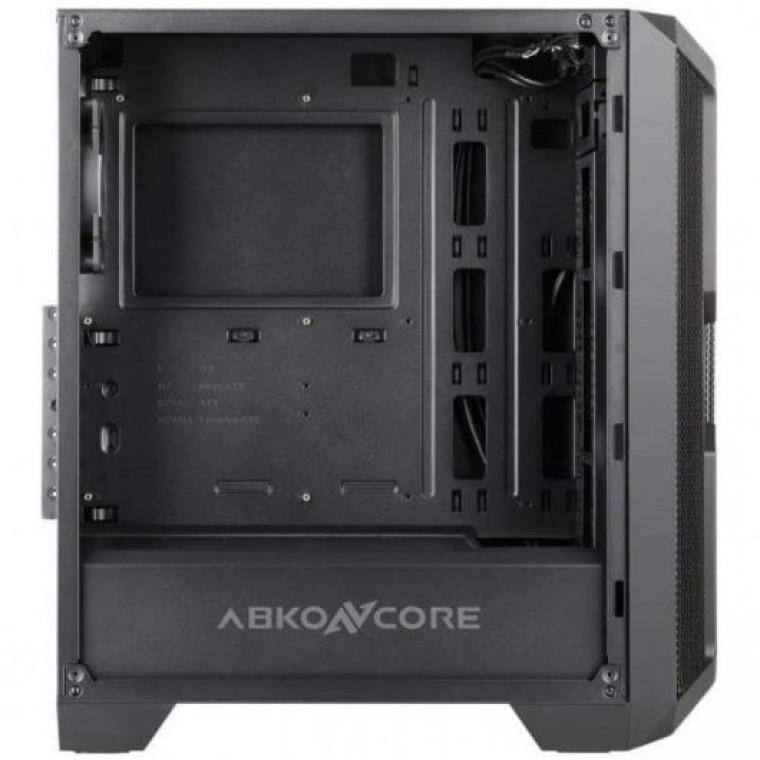 Abkoncore Helios 600X Sync Cristal Templado USB 3.1 Negra