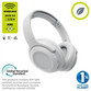 Muvit For Change Anc Auriculares Estéreo Plegables con Cancelación de Ruido Blancos Muvit For Change Anc Auriculares Estéreo Plegables con Cancelación de Ruido Blancos
