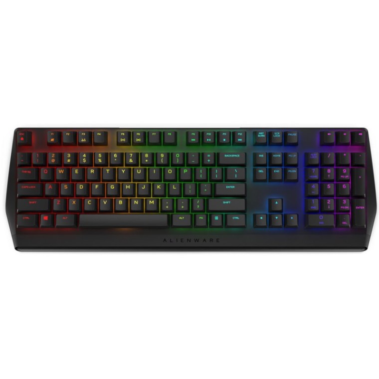 Dell Alienware AW410K Teclado Mecánico Gaming RGB QZERTY Cherry MX Layout USA