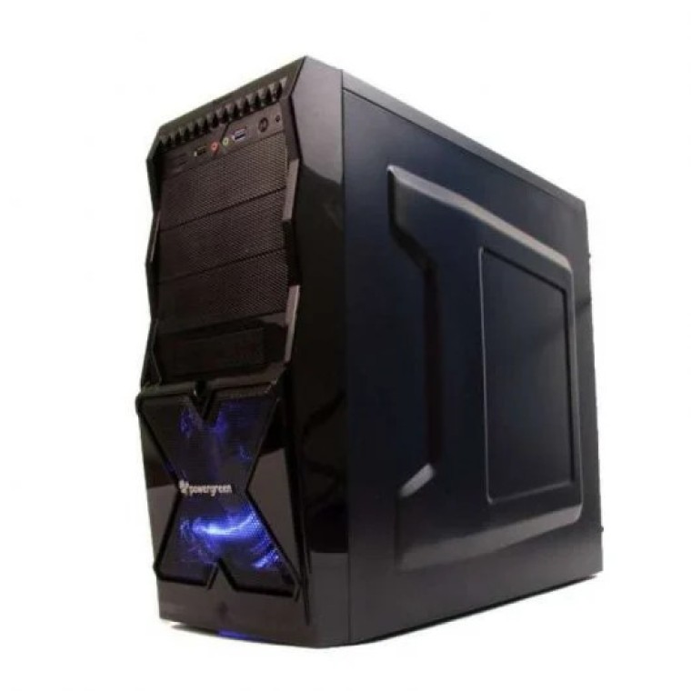 Powergreen CAJ-00901-GAM Semi Torre ATX USB 3.0 Negra