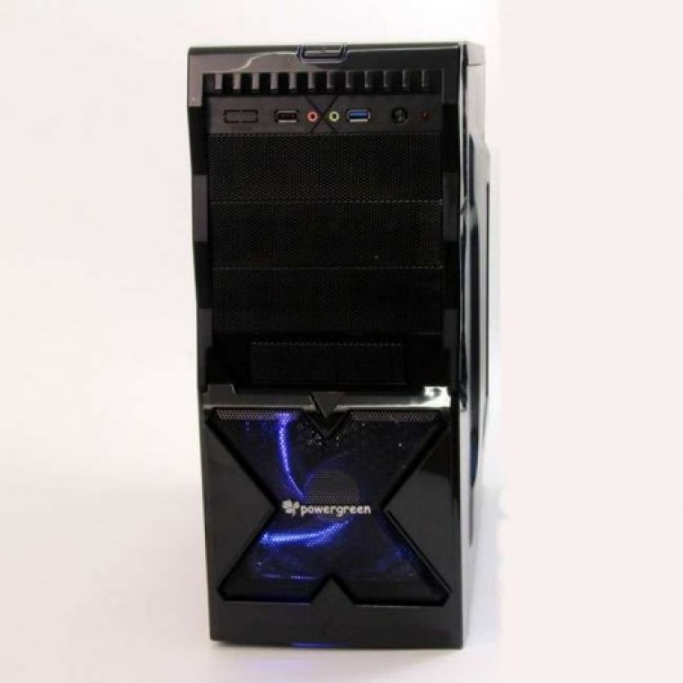 Powergreen CAJ-00901-GAM Semi Torre ATX USB 3.0 Negra